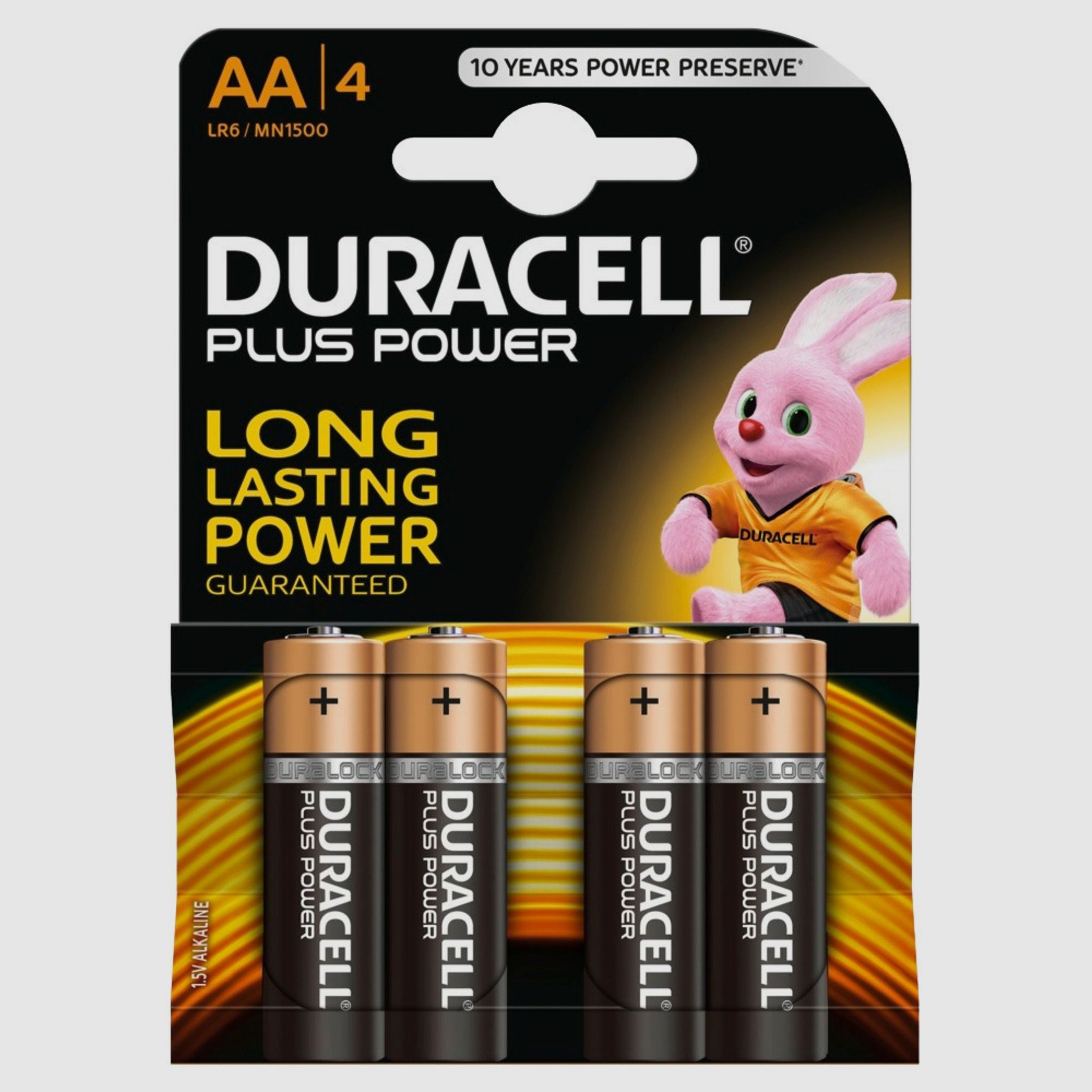 Baterie Duracell AA, LR06/MN1500 1,5 V