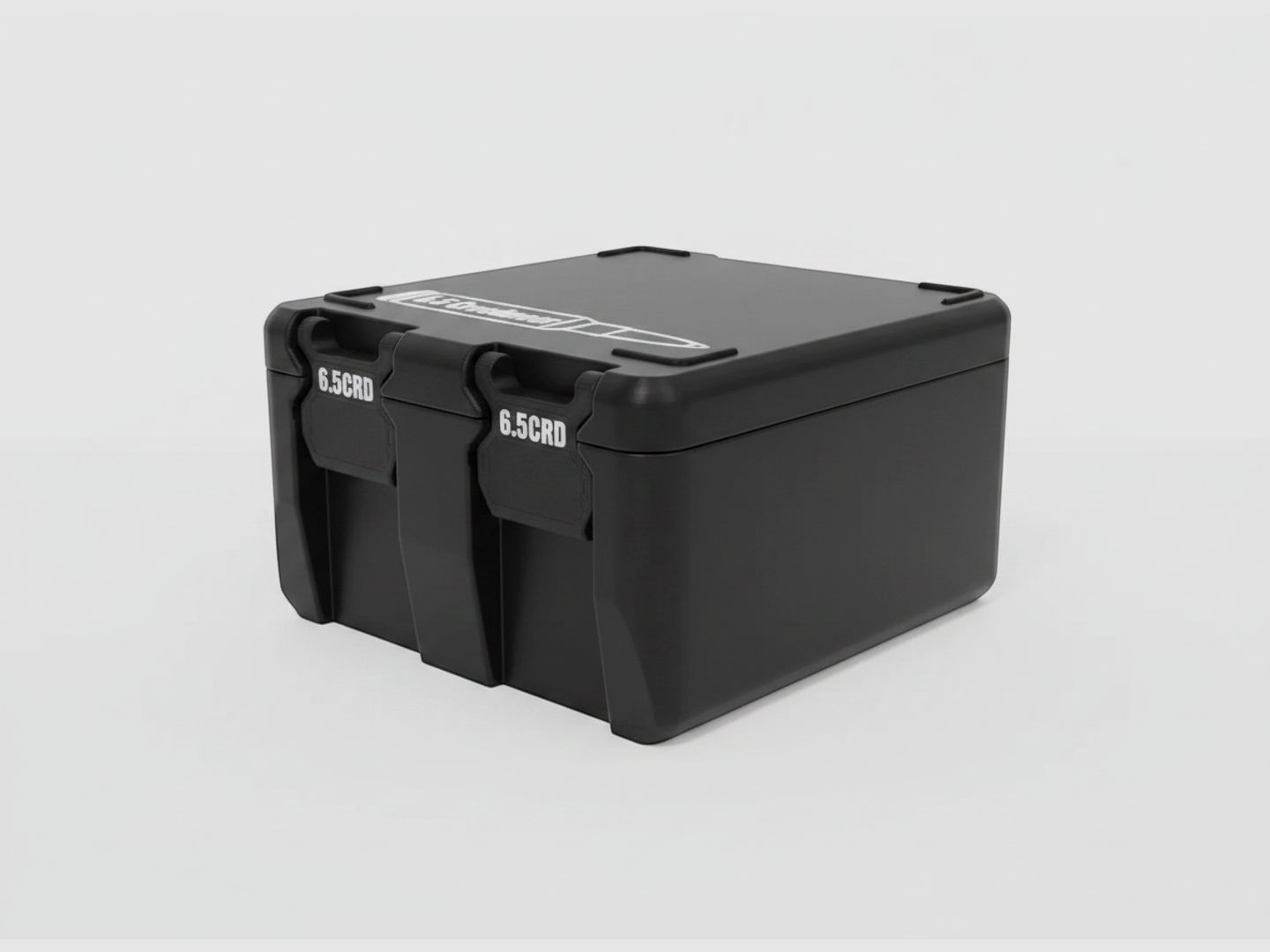 Filamelt ammunition box / 6.5 Creedmoor / 'folding / locking lid' / cartridge box, ammo box