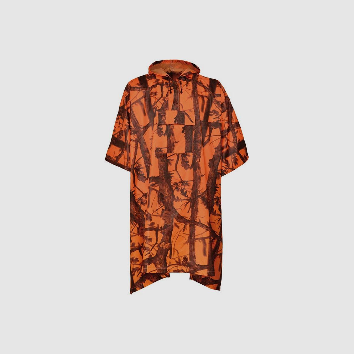 PERCUSSION Poncho camo orange