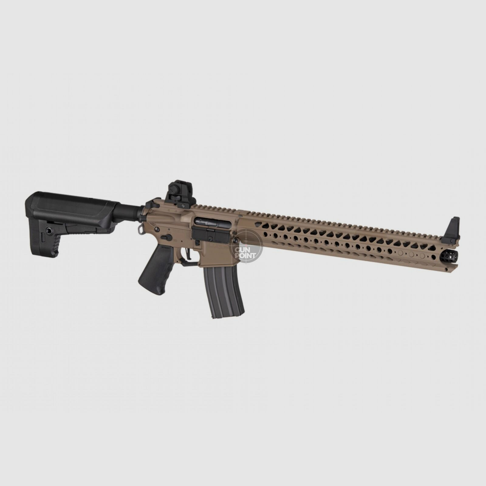 Softair - Gewehr - KRYTAC - War Sport LVOA-C S-AEG - ab 18, ber 0,5 Joule - Dark Earth