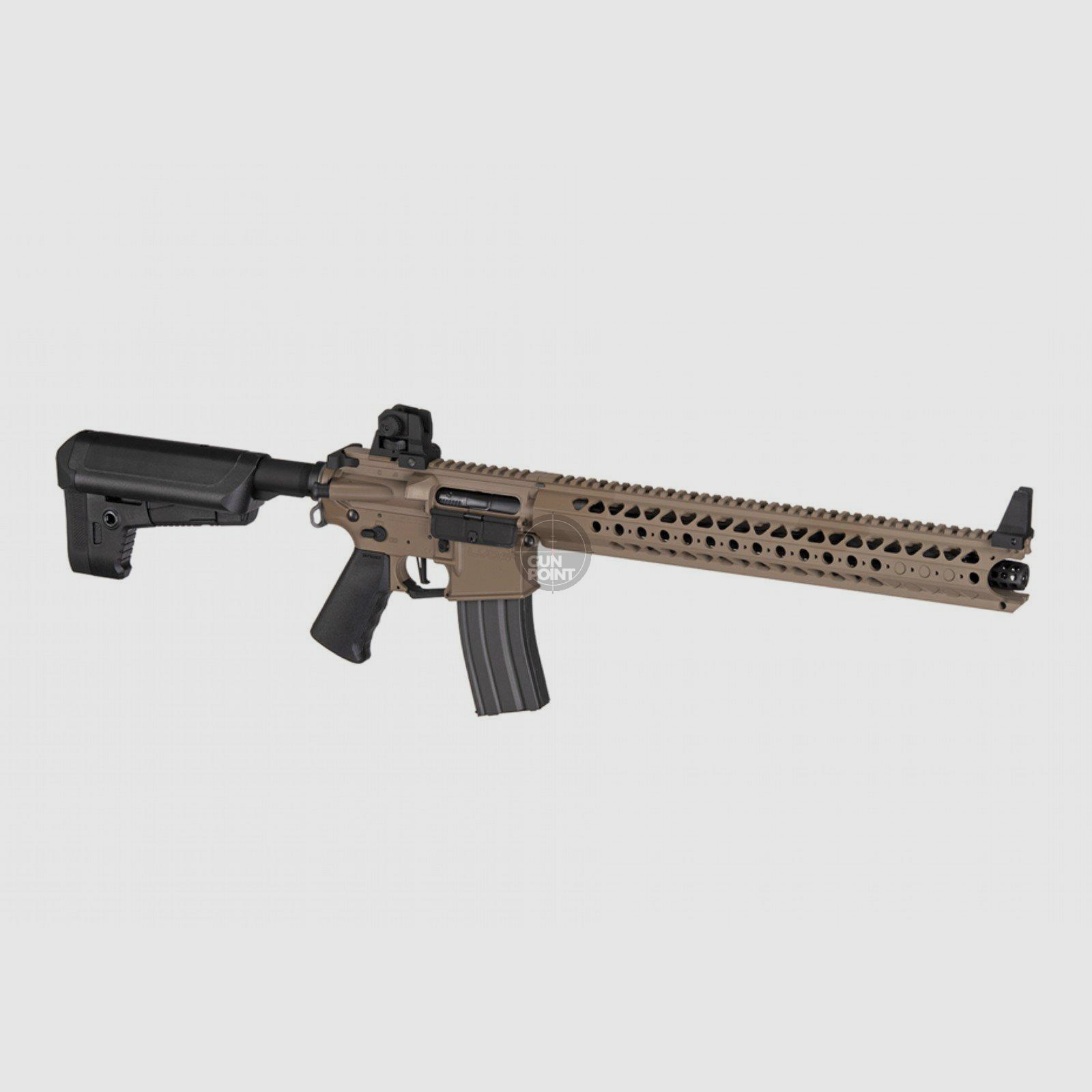 Softair - Gewehr - KRYTAC - War Sport LVOA-C S-AEG - ab 18, ber 0,5 Joule - Dark Earth