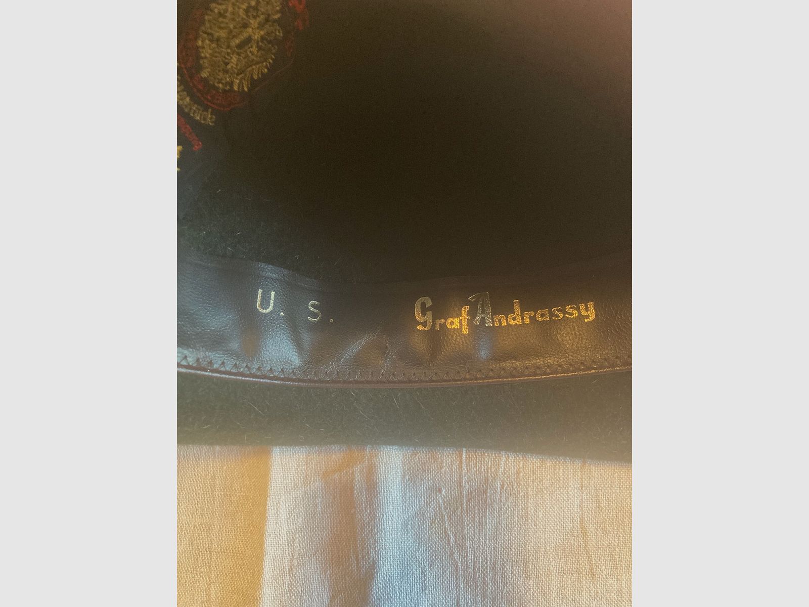 Sombrero de caza Loden de Zapf, como nuevo!