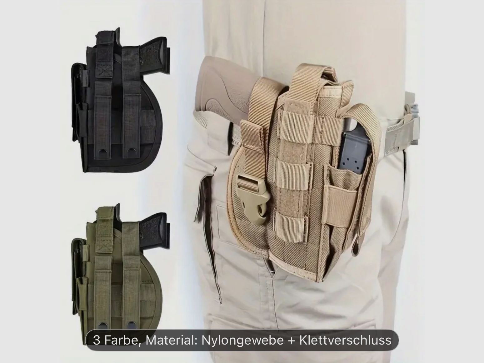 Holster Pistolen/Schreckschuss mit Getrenntem Magazin Halterung NEU