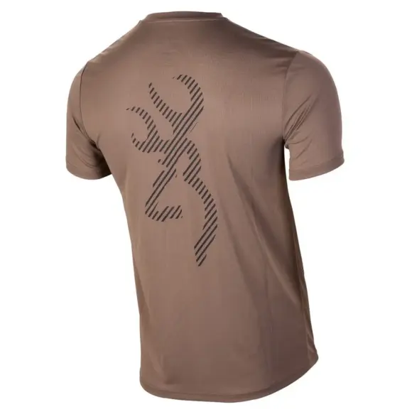 T-Shirt Browning Teamspirit Dunkelbraun, Bild 3 von 4