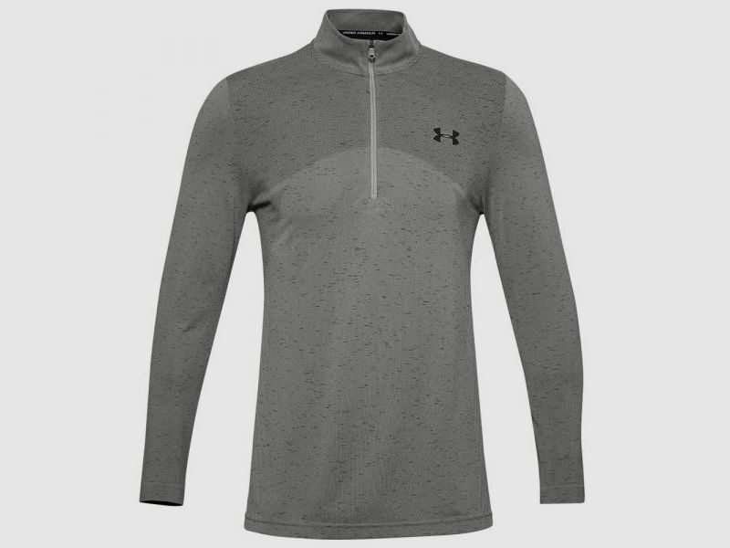 Under Armour Under Armour Shirt Seamless 1/2 Zip gravity green