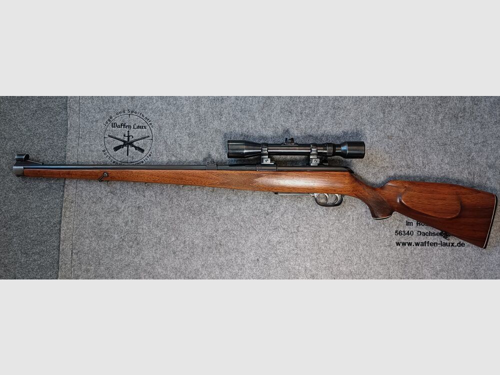 Fusil à répétition Krico Kriegeskorte avec optique Hubertus 4x