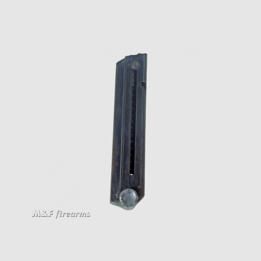 Deutsches Wehrmachts- Magazin für Pistole Luger P.08 #4314 h WaA 63 Hersteller Mauser/Oberndorf