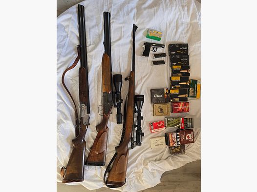 Jungjäger Komplettangebot Waffen+Munition