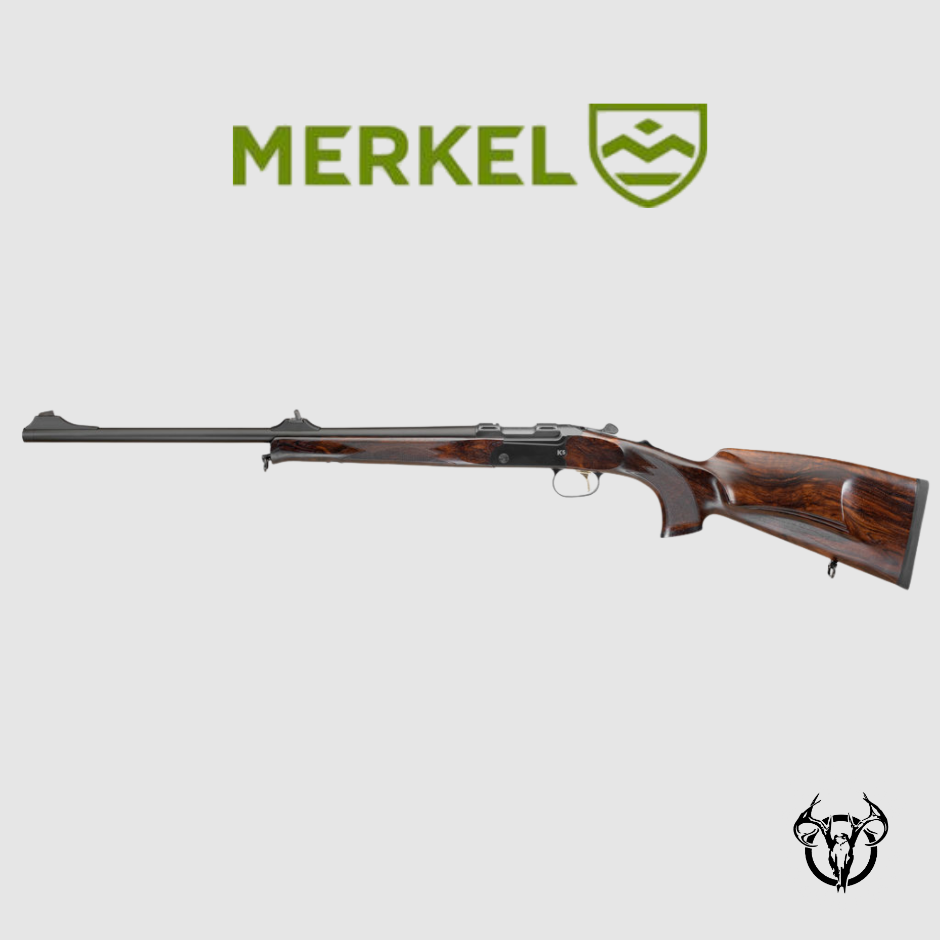 Einzelbüchse MERKEL K5 Black-6,5 Creedmoor-56mm, Bild 1 von 3