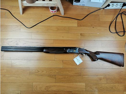 Bockdoppelflinte SKB 605SC - Kaliber 12/76 - Qualität Made in Japan - Gravuren - 5 Chokes und Schlüssel - NEU