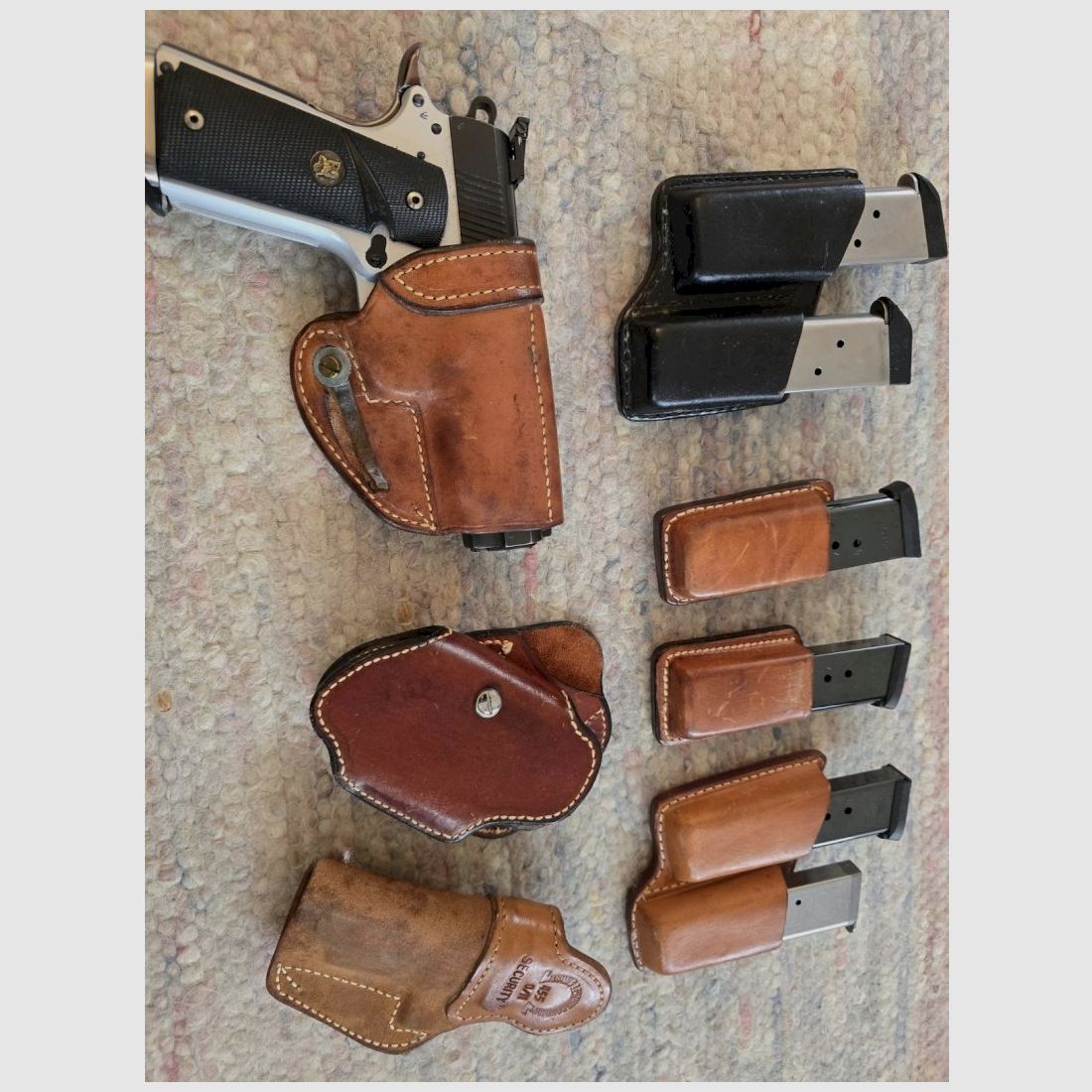 1911 Combat .45 ACP Afrique du Sud RSA ! Tuné. Inclus. Accessoires professionnels IPSC !