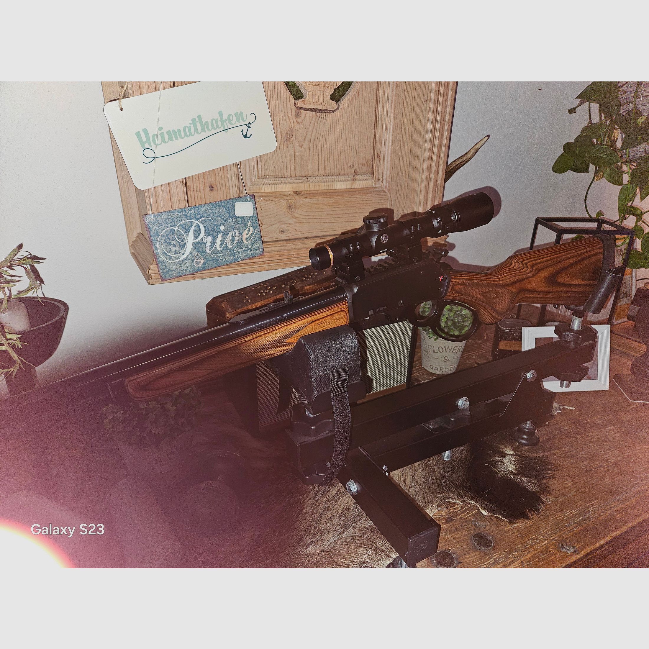 Marlin 45/70  mit Drückglas ! Voll getunt vom K.H