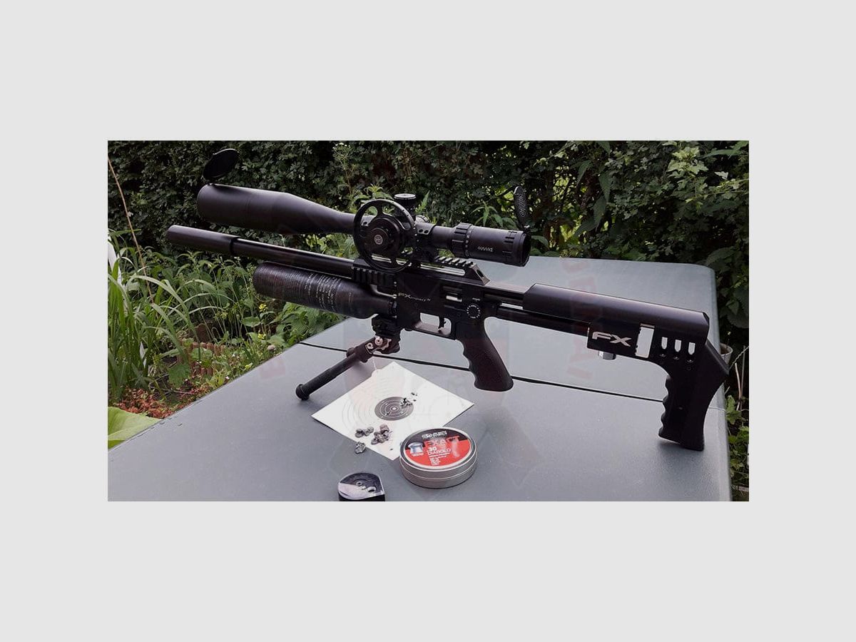 Richtkijkermontage Hawke Sidewinder + tweepoot voor PCP FX Impact X Sniper 7.62, afbeelding 1 van 6