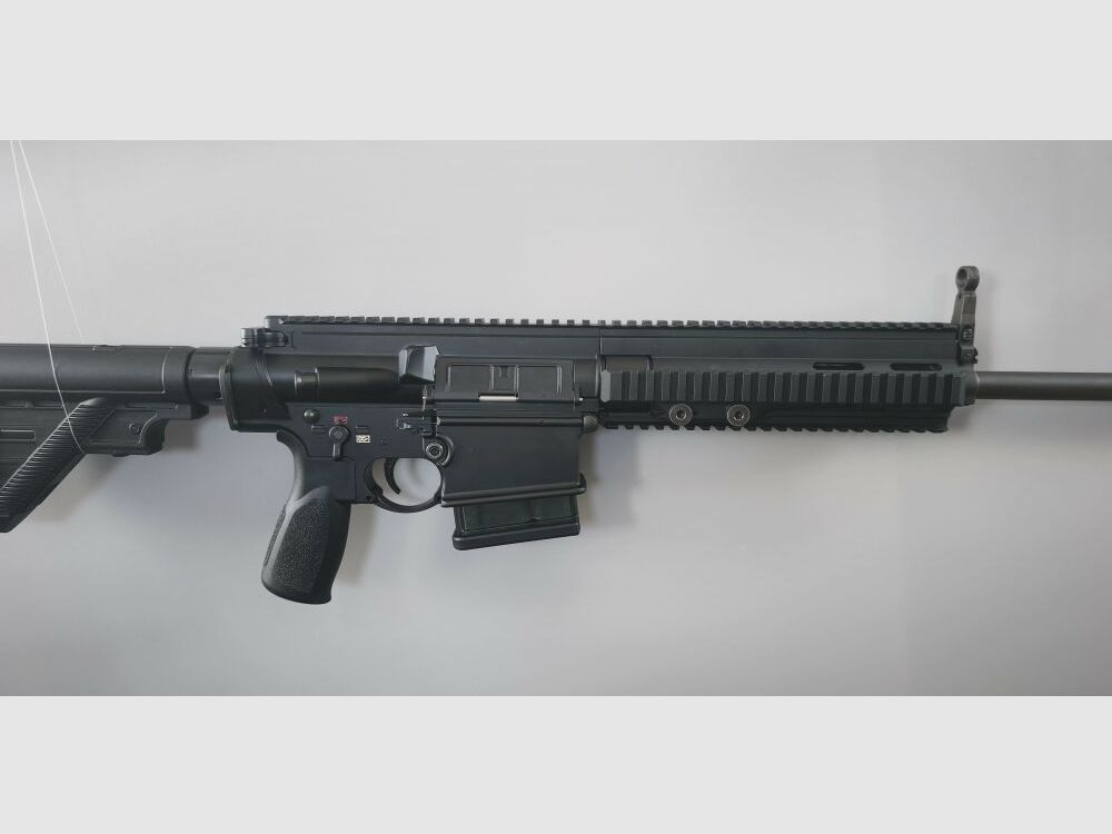 Heckler & Koch MR308 16,5" Quadrail Handschutz schwarz mit Slimline Schulte .308Win, Bild 1 von 16