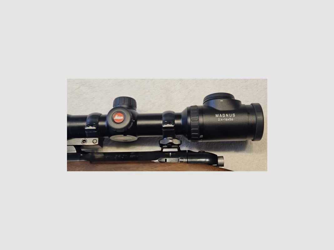 Heym SR21 8x57 IS Classic Repeating Rifle with Leica Magnus