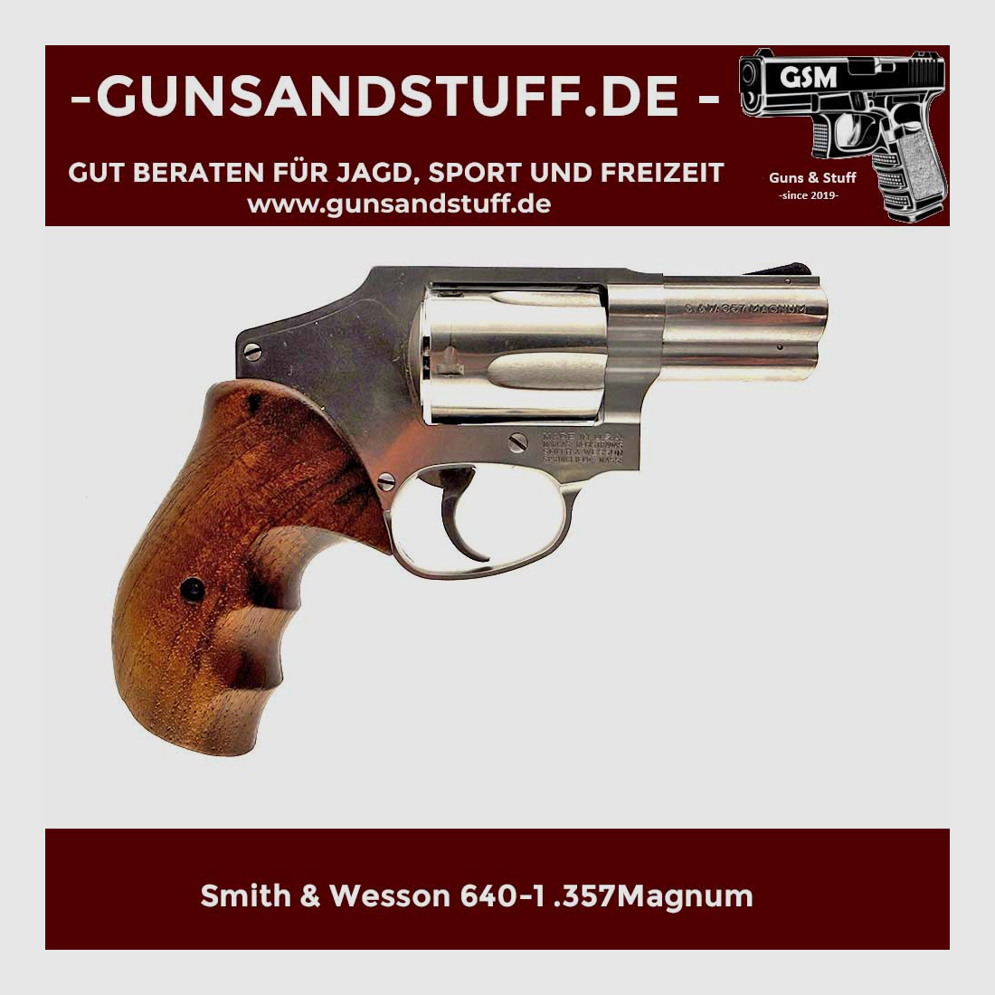 Smith & Wesson 640-1 LL 2” / 5.5cm .357 Magnum