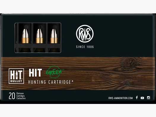 RWS .222 Rem HIT 40grs / 2,6g