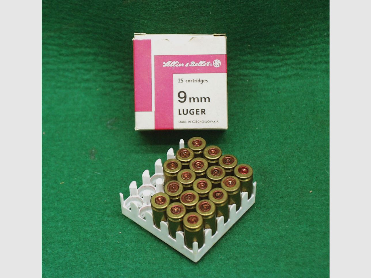 Sellier & Bellot bossoli 9mm Luger, usati