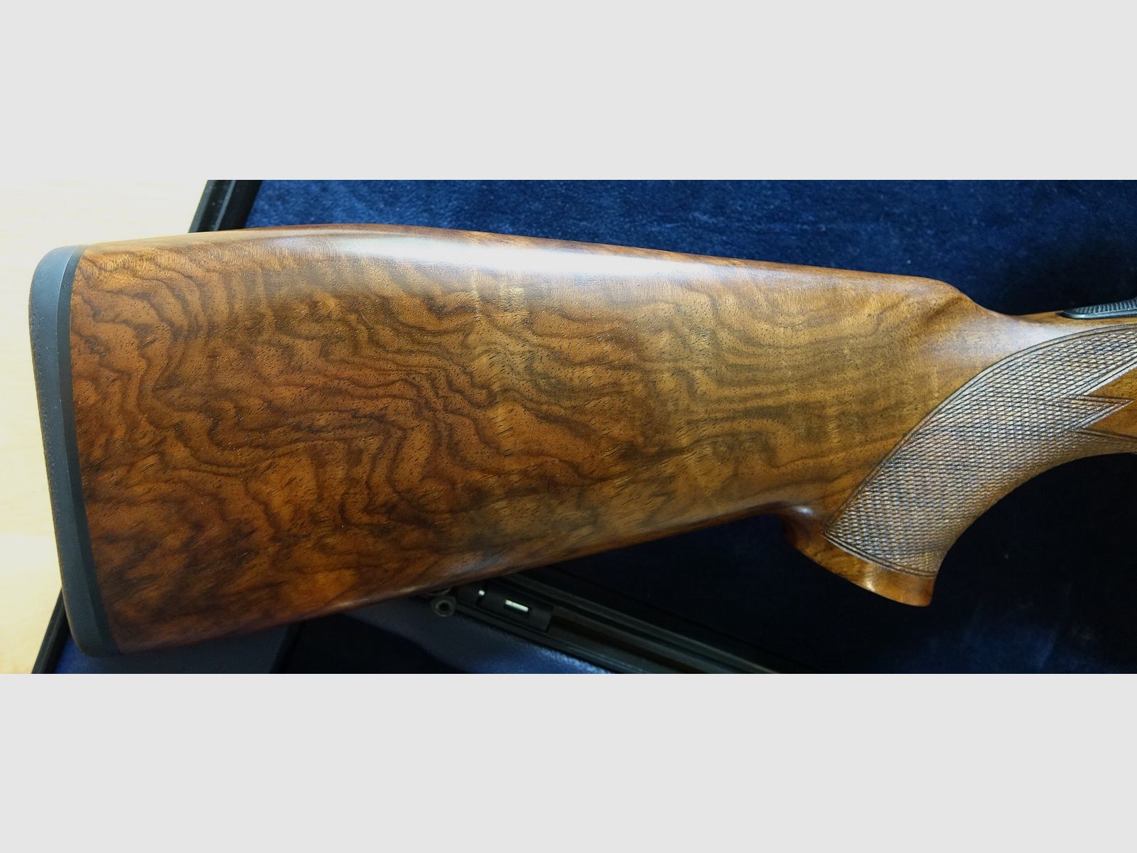 Krieghoff Optima TS Drilling in 8x57 IRS - 20/76 - detachable barrel .22 Hornet incl. second barrel set DBD 9.3x74R-20/76 incl. Swarovski Z6i 2.5-15x56