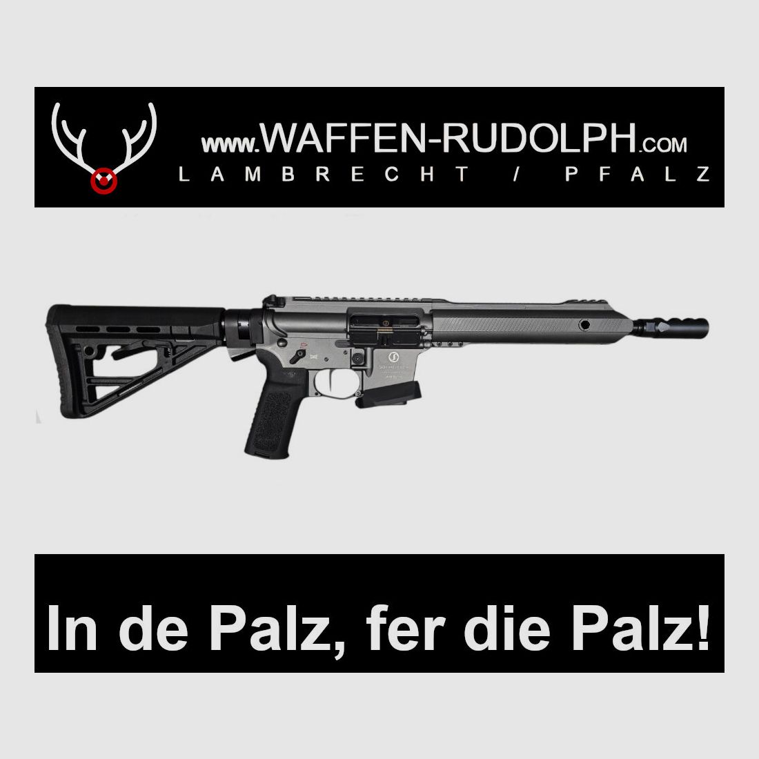 SCHMEISSER AR15-9 S4F Dynamic PCC Grey Sport 10,5“ halbautomatische Büchse ABSOLUTER KNALLER bei WAFFEN RUDOLPH... gibts in der PFALZ nur HIER!!!