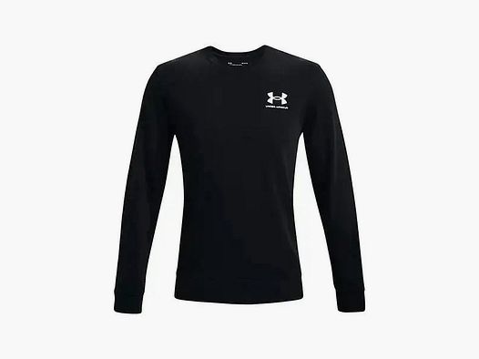 Under Armour Pullover Rival Terry Crew - Czarny / S Męski