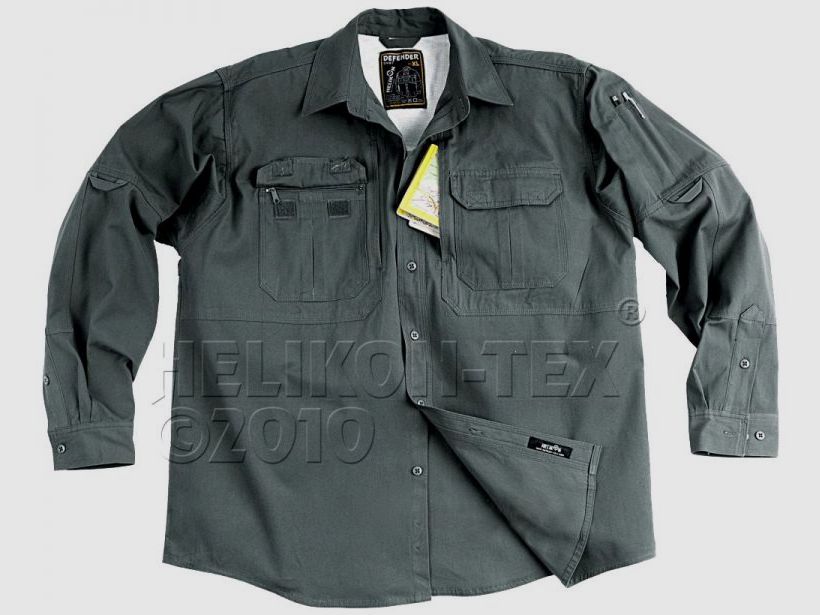 Helikon Defender long-sleeve shirt Steel size XLR