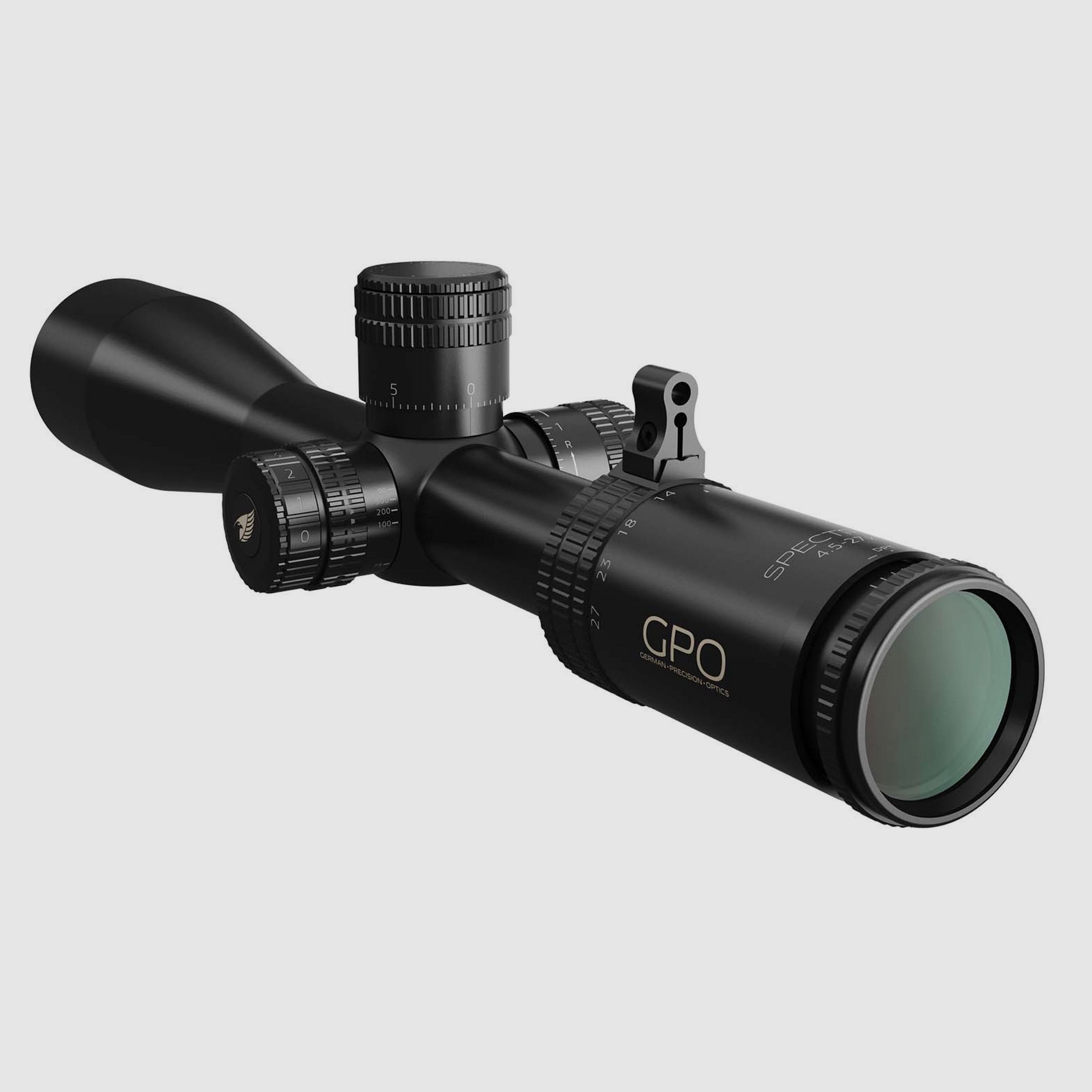GPO RS670 SPECTRA 6x 4,5-27x50i Absehen LRPro FFP / CW 1. Bildebene 51031014