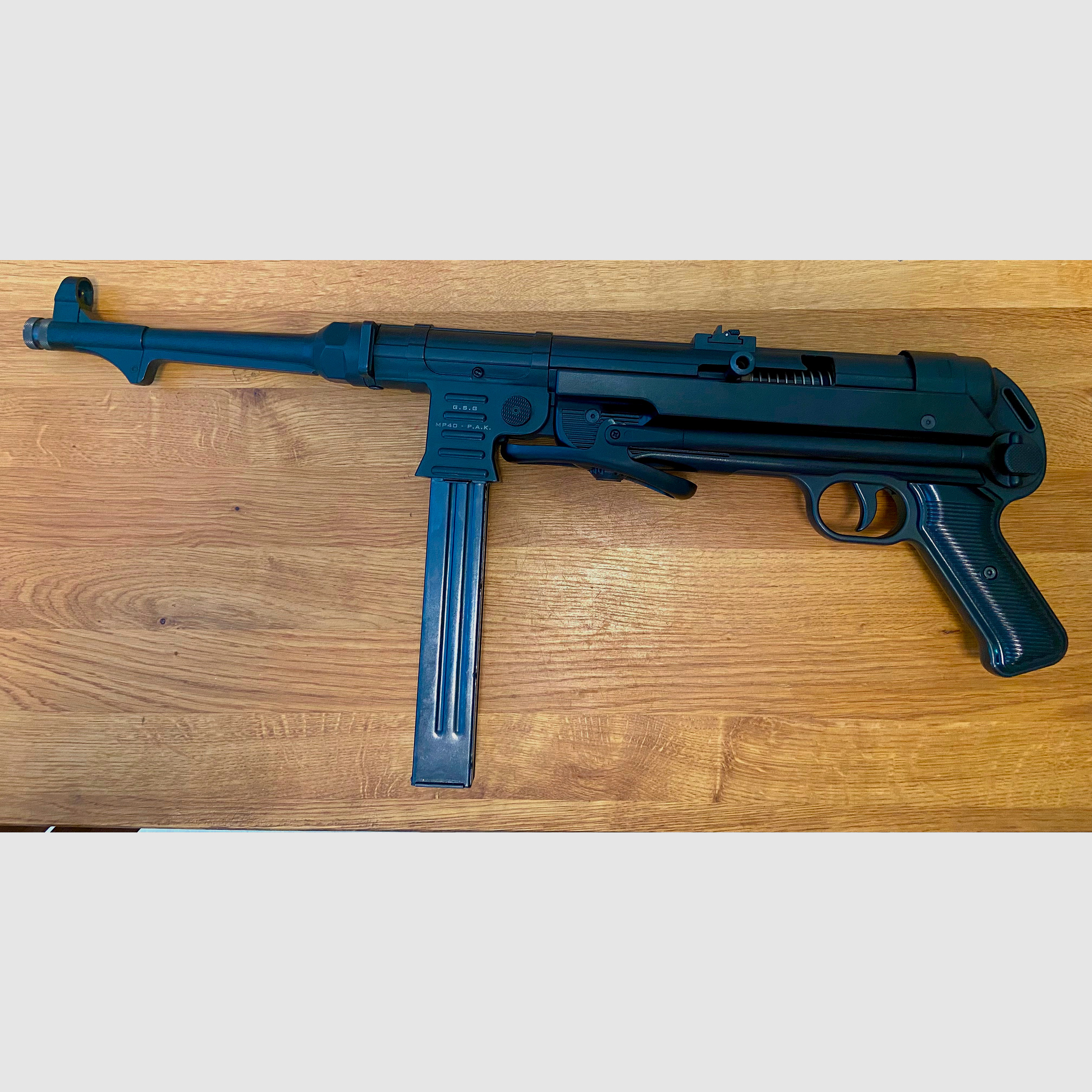 MP40, 9mm P.A.K., GSG, wenig geschossen, Top-Zustand 