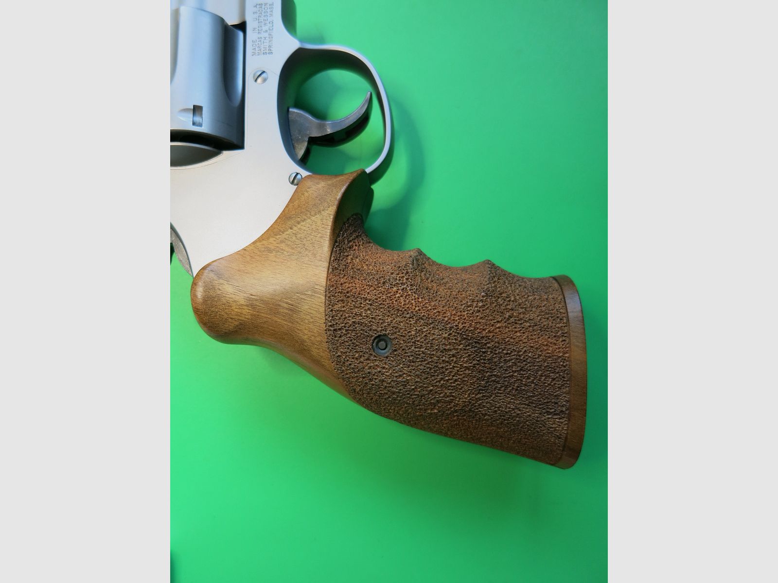 Revolver, SMITH&WESSON, Mod. 686-5 Target Champion, .357 Magnum, 6" loop, roestvrij staal versie, Nill-grip    #16