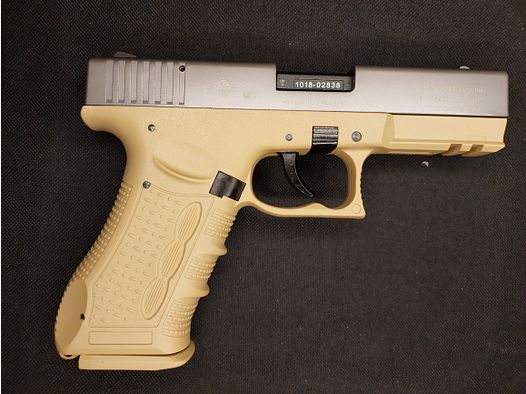 Zoraki 917 pistola de fogueo 9mm P.A.K. desierto TAN TITANSCHLITTEN (PTB 1023)