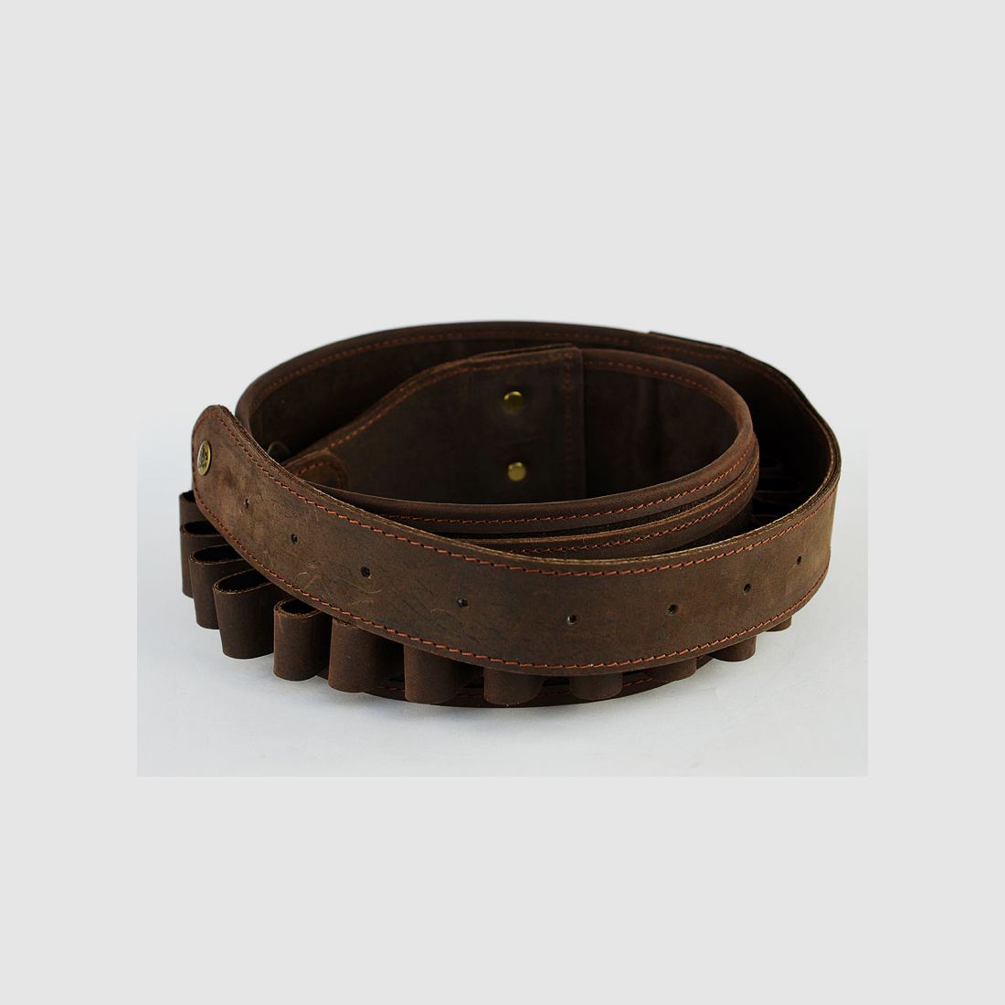 Shotgun cartridge belt buffalo leather + LODEN