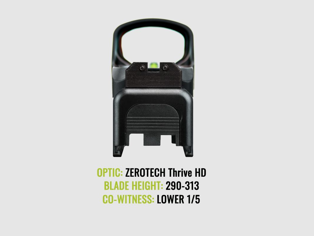 NIGHT FISION Glock 17/19/34 Stealth Tritium Sight 290-313 OB, image 3 of 10