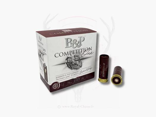 250 cartouches COMPETITION ONE Cal.12/70 - 28GR Pb7.5 B&P