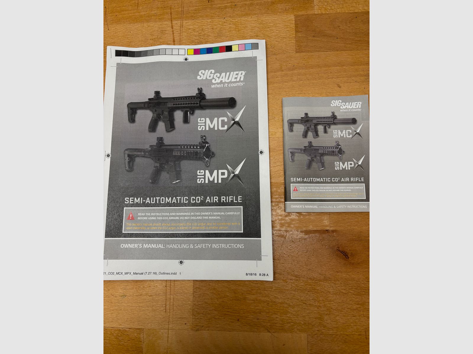 Sig Sauer MCX CO²-Gewehr 4,5mm Diabolo 
