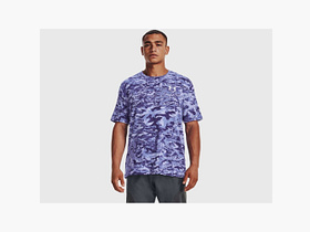 Under Armour UA ABC Camo T-shirt z krótkim rękawem Sonar Niebieski S