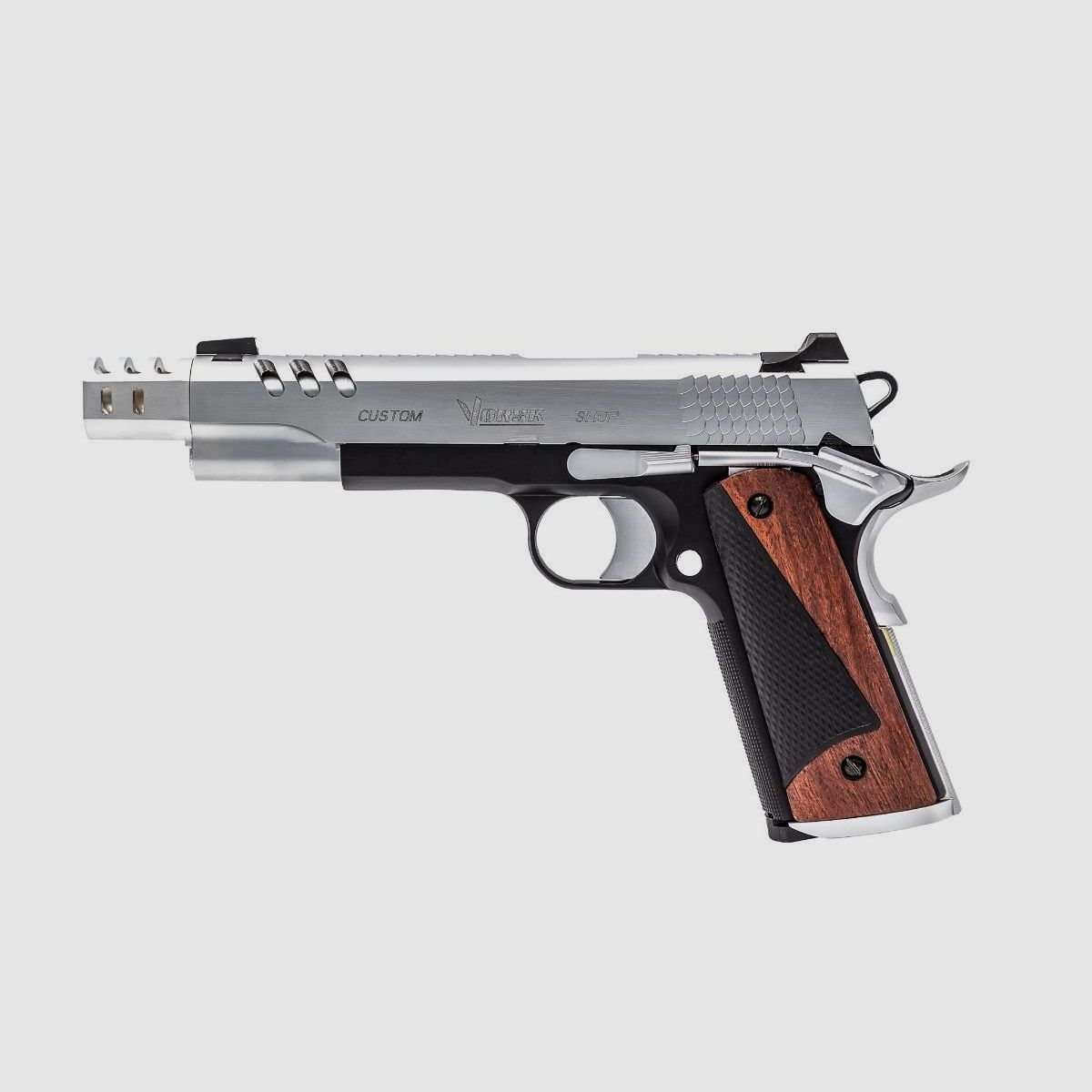 REPLIK GBB GAS VORSK CS DEFENDER PRO MEU SCHWARZ / SILBER 1,0J, Bild 2 von 4