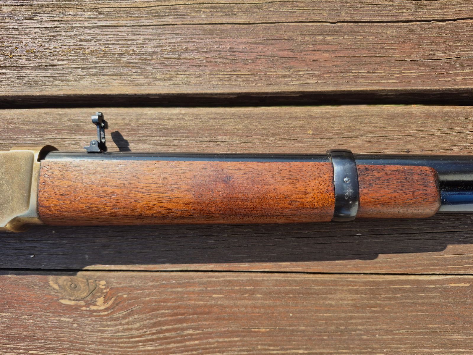 Uberti 1866 Yellow Boy Carbine .38 Sp. (mfg. 1972) – VISUALLY TOP / PURE PARTS DONOR! (Defective)