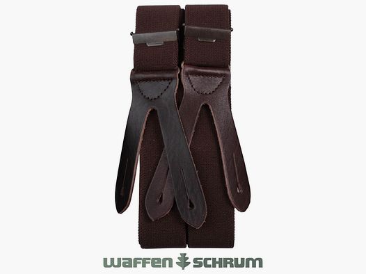 Foresta Hosenträger Holländer Braun 120x3,5cm