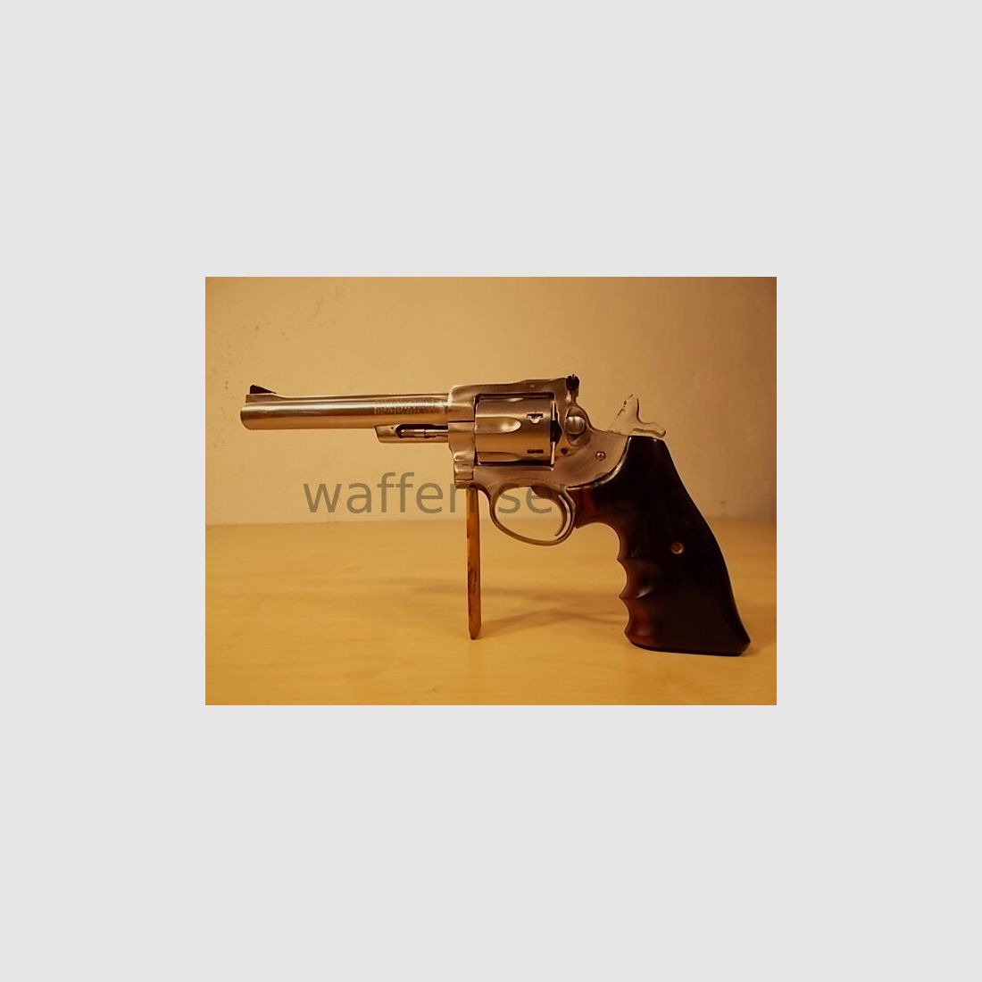 Ruger Security Six 6 inch stainless sport revolver.