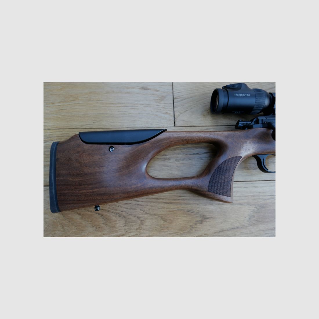 TEAM-CEMA S 02 ®hole stock made of walnut HK 3 for STEEL Action Mod. HS- right-handed, image 3 of 7