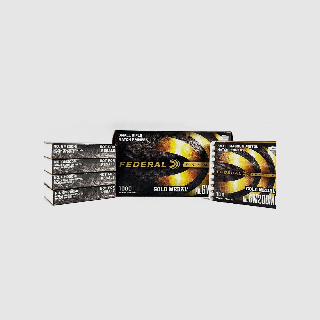 FEDERAL Long Gun Primers GOLD MEDAL Small Rifle 1 Pack (for 1,000 shots at €0.149 each*)