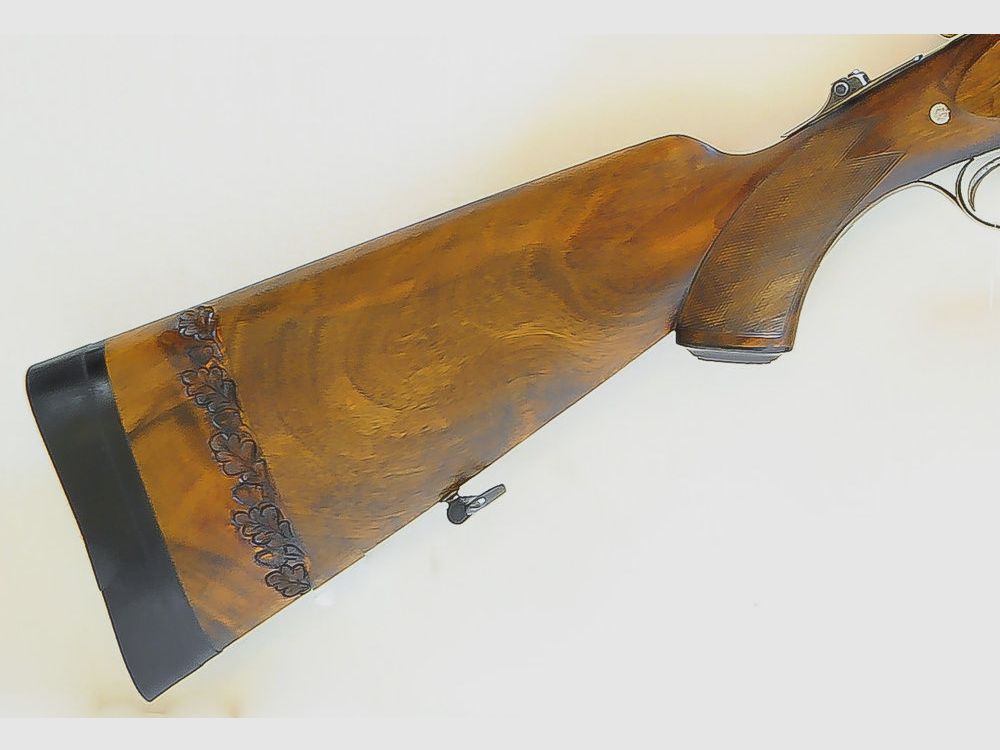 Merkel double-barreled rifle Mod. Kontrabock - 5.6x52 and R-16/70