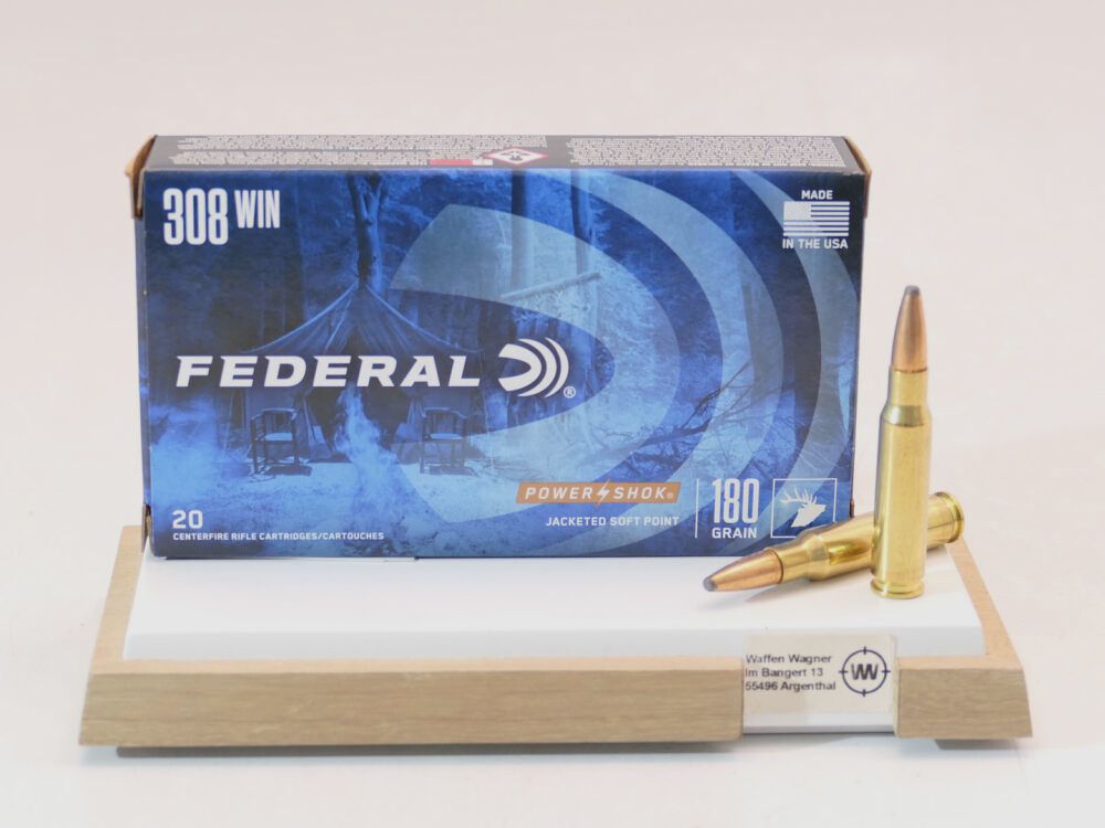 Federal SP 180grs à20