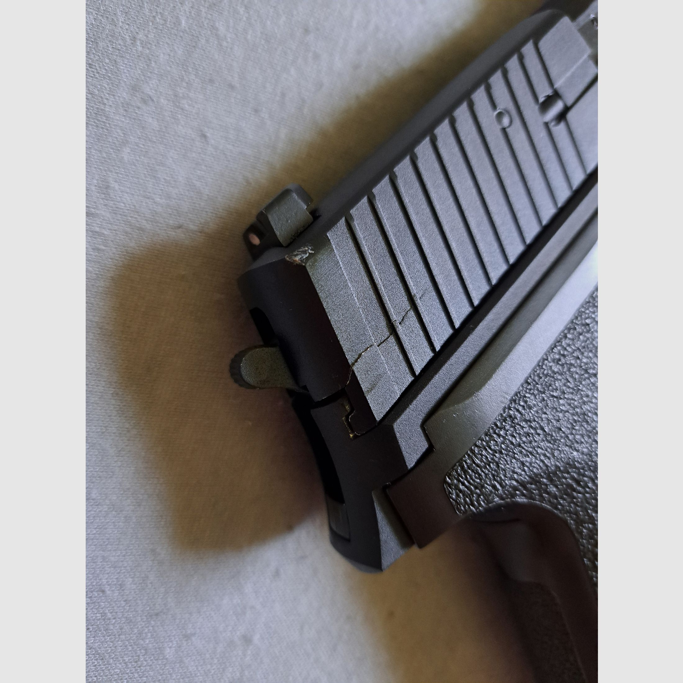 WE P226 GBB mit Carabine Kit