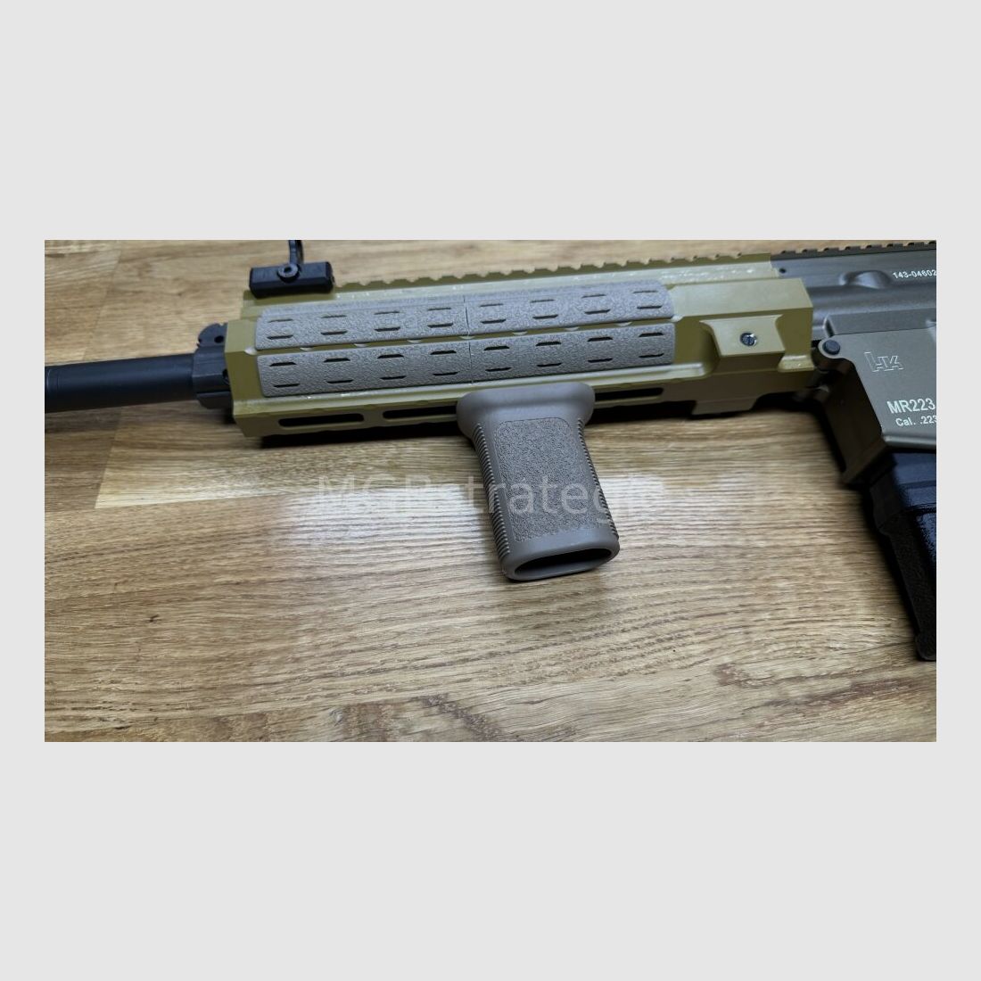 sportlich zugelassen! H&K MR223 A3 14,5" Lauf - SPORT - sandfarben halbautom. Büchse .223Rem - Heckler & Koch - viel Zubehör in BKA Beurteilung zugelassen! zivile Version H&K 416 G95