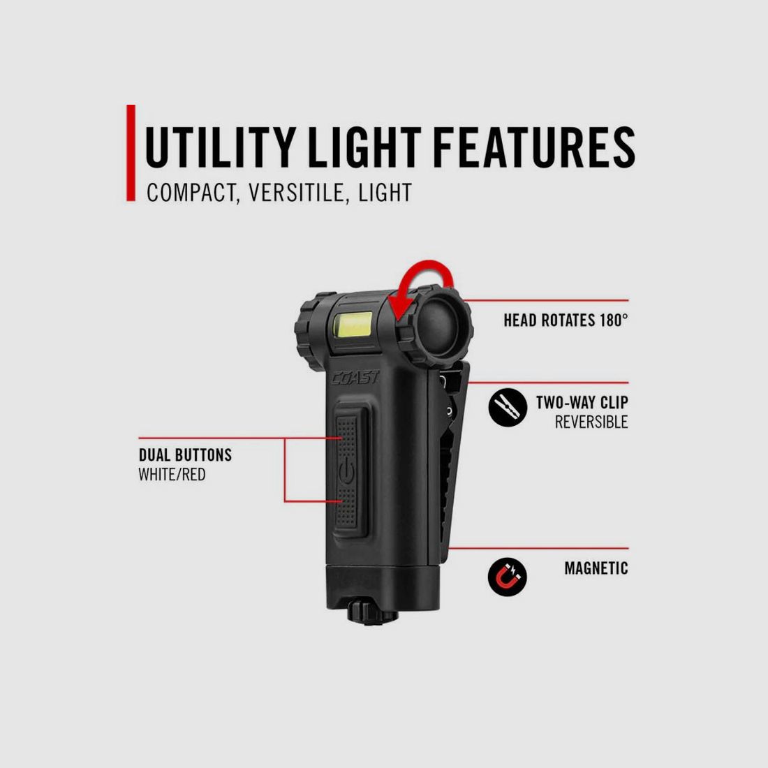 HX4 COAST Taschenlampe mit Clip, Bild 2 von 11