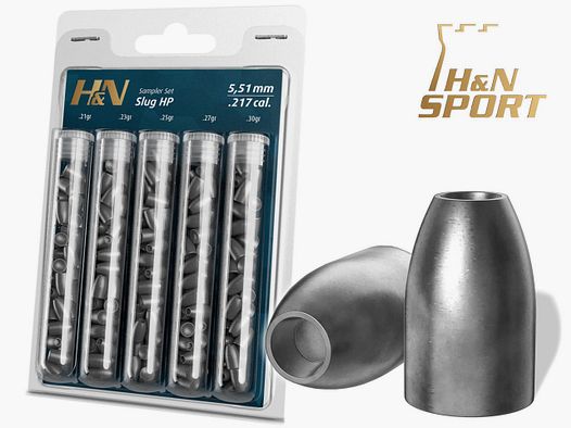 H&N Slug HP Sampler Set .217 / 5.51mm