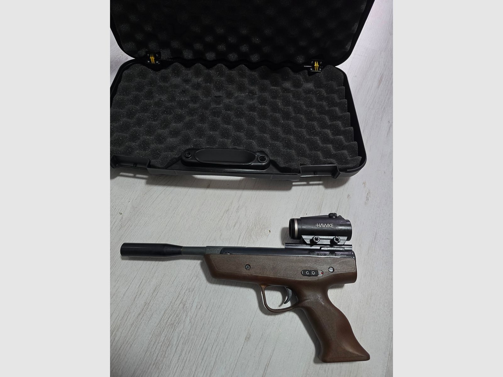 Weihrauch HW70- Howke Rotpunkt und Koffer  ! !