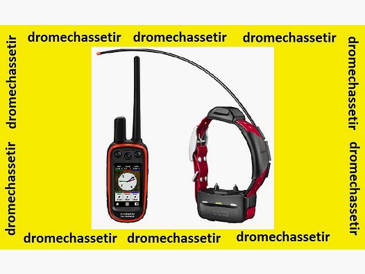 Pack 1 Fernbedienung GARMIN ALPHA 100 und 1 Halsband zur Ortung und Ausbildung TT15