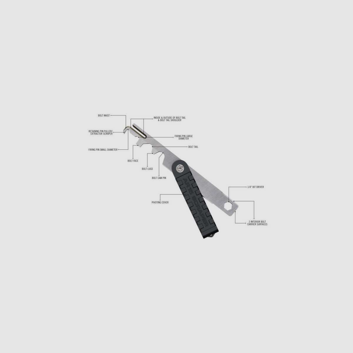 REAL AVID AVAR15S AR-15 Kohlenstoffschaber Werkzeug, Bild 2 von 2